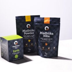 ōForest Madhūka nibs powder and tea - Starter Kit bundle