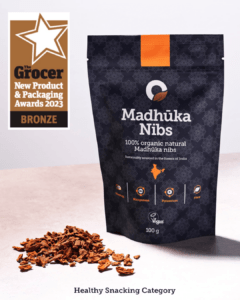 The Grocer Bronze Winner Healthy Snacking Category Madhuka